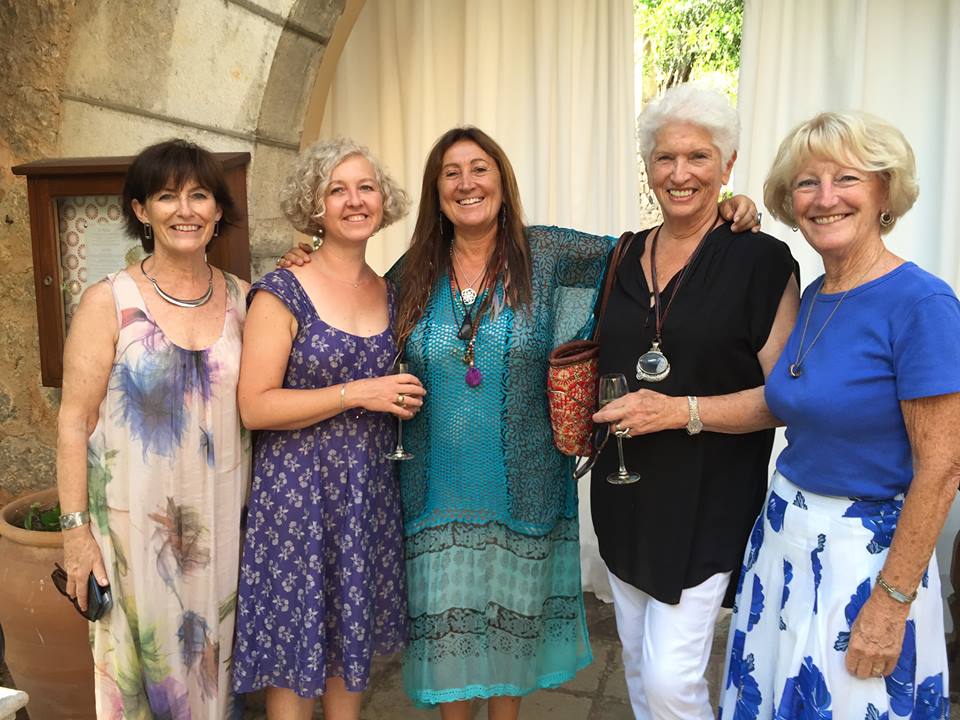 Lynne and authors with Louise - copia