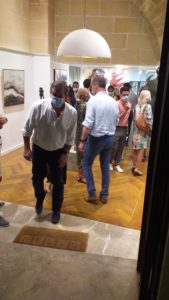 Crowded art gallery - Palma de Mallorca